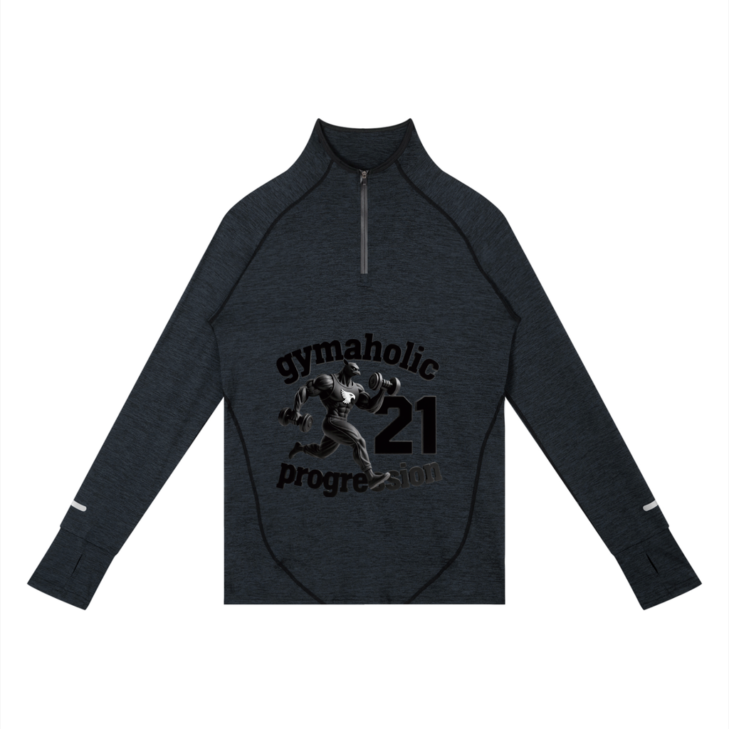 Men's Quarter-Zip Raglan Training T-Shirt