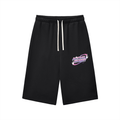 Relaxed Drawstring Three-quarter Sweatpants